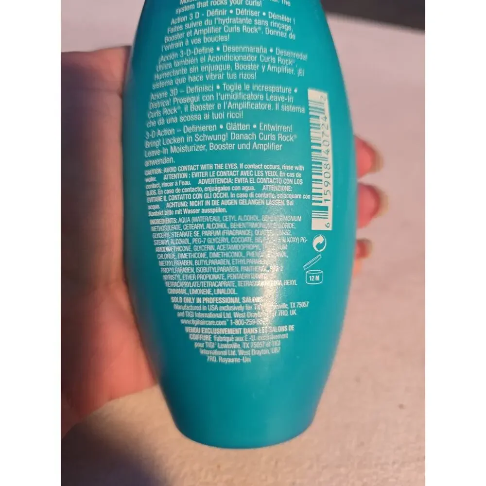 TIGI Catwalk Curls Rock 2 Conditioner 8.5 Oz